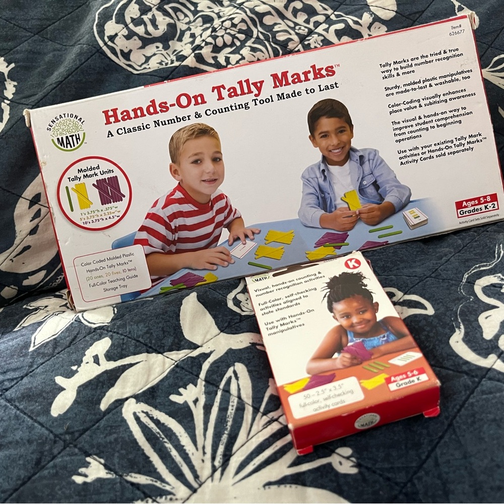 Hands On Tally Marks and Activity Cards